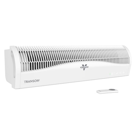 Vornado Transom 7.16 in. H 4 speed Electronically Reversible Window Fan Remote Control -  FA1-0136-43